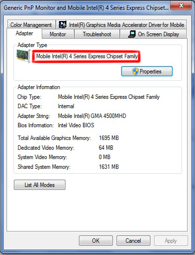 Driver Intel(r 82865g Graphics Controller Windows 7